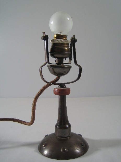 art nouveau combination lamp sconce table 