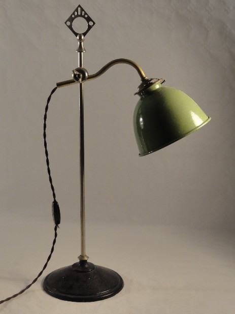 sogenannte uhrmacherleuchte aus der jahrhundertwende 1900