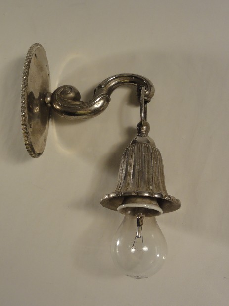 massive und edle nickel applique jugendstil um 1920