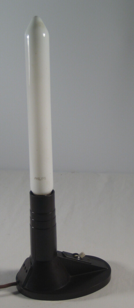 strict functionalistic lamp stand bakelite 30's