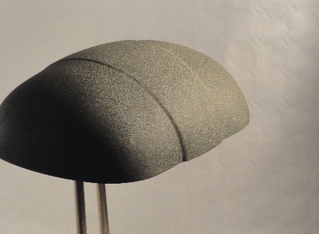 sigfried giedion schweizer muschel art déco tisch- oder klavierleuchte um 1935