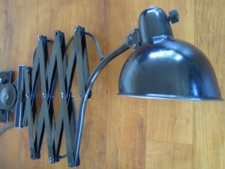 big kaiser dell scissor lamp black