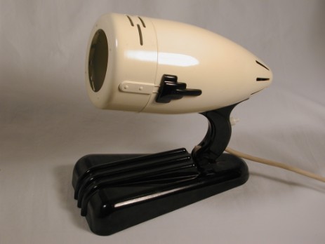 bakelite spot IR streamline hanau art deco lamp 1940