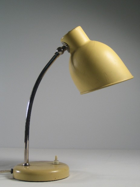 typical art deco doctors lamp cream