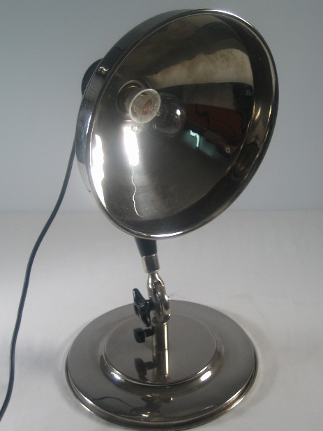 huge foto spot art déco original 1940 nickel bakelite