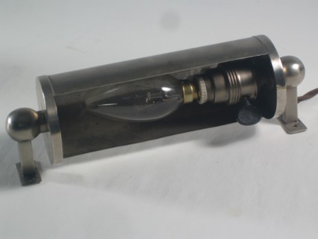 nice nickel palted art deco sconce 1930