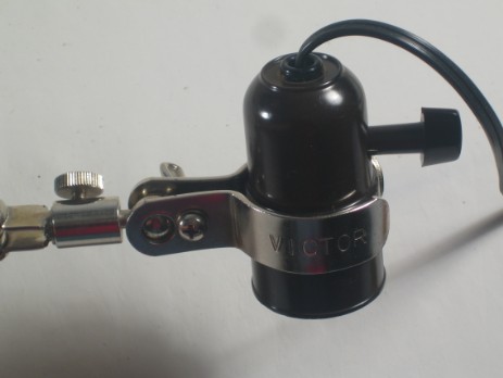 victor apliphot foto spot lamp bakelite 1950