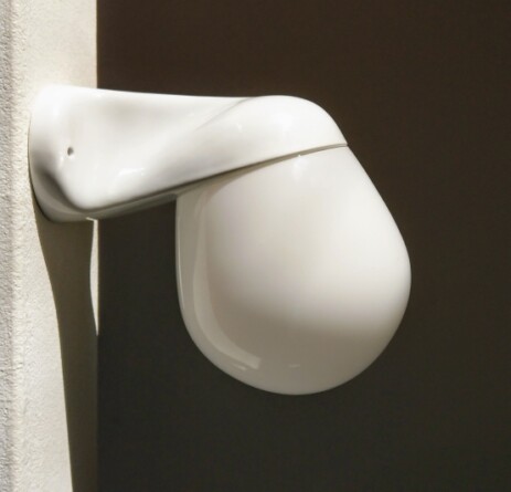 wilhelm wagenfeld für lindner mod 6041 porzellan wandleuchte