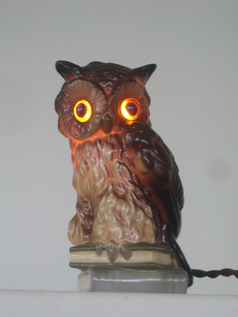 rauchverzehrer porzellanleuchte  w.germany