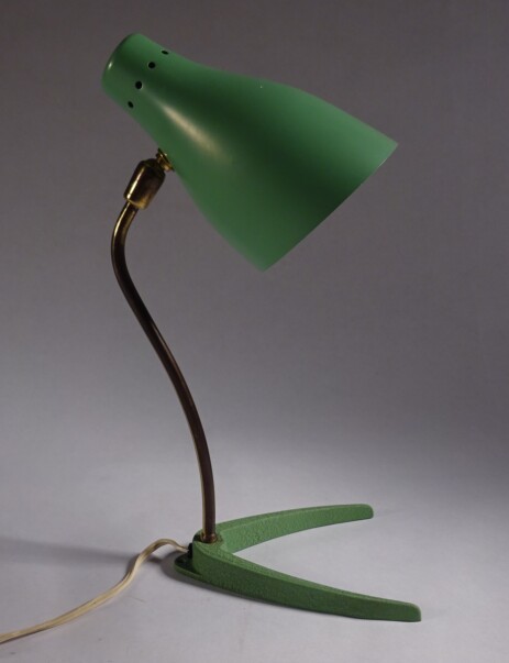 original vintage fifties cone table lamp
