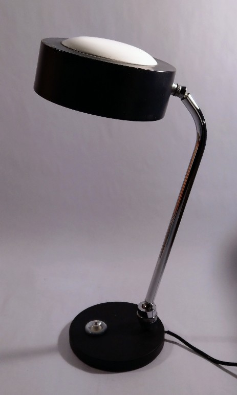 Jumo Pultleuchte Perriand 1960 kugelgelenk schwarz weiss 