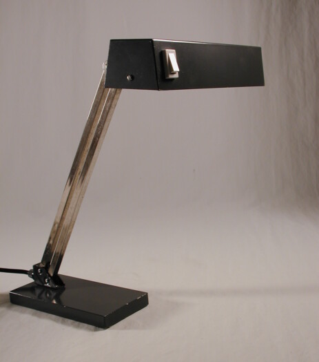 modernistische 60erjahre tisch- und klavierleuchte german design pfaffle