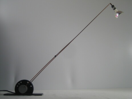 minimalistische halogenleuchte "schnecke"