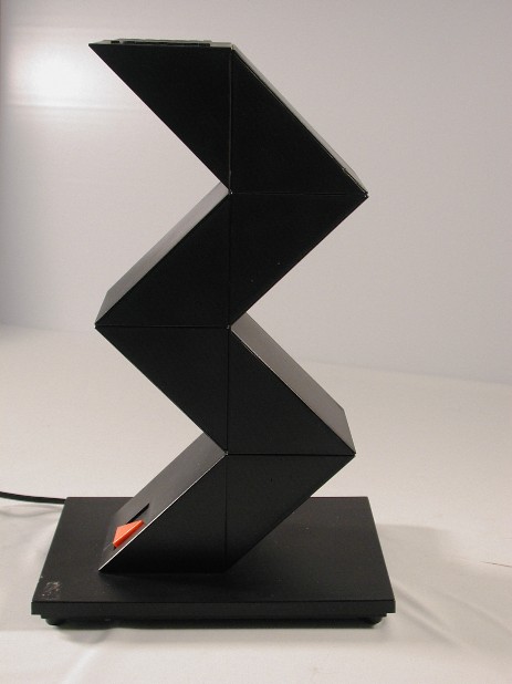 skulpturleuchte Z-Lite in schwarz