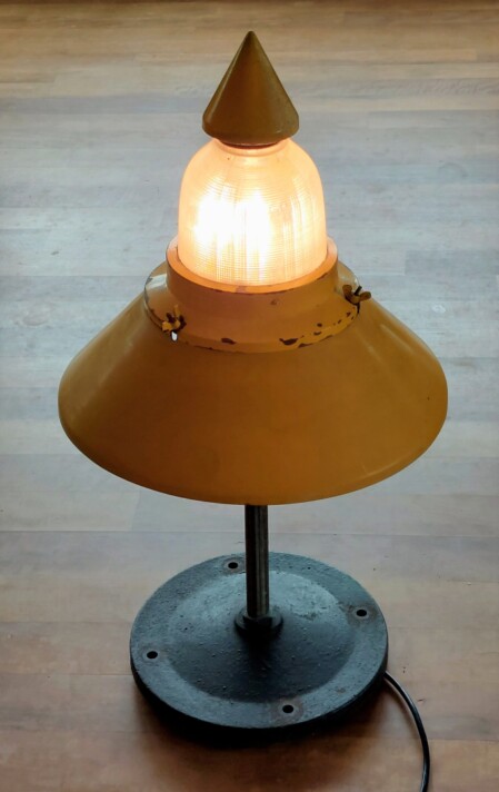 Landebahnleuchte Signallampoe Holophane 1950