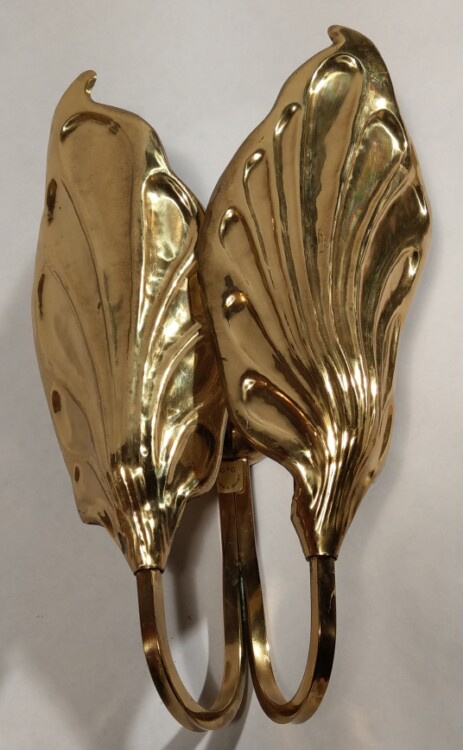 Appliquen Messingblatt Tommaso Barbi Carlo Giordi  Bottega Gadda G&G studio e designo  1970