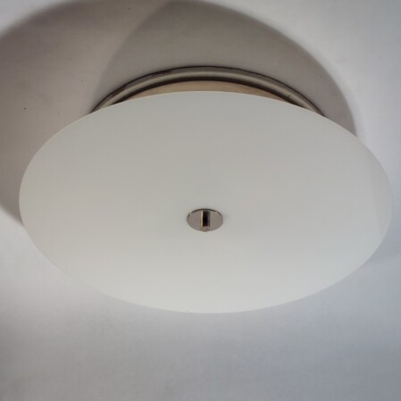 Bauhaus modernist riesige deckenscheibe leuchte  plafonniere belmag  1930