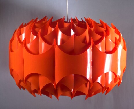 VEST milanda havlova plastiklamellen deckenleuchte 70s