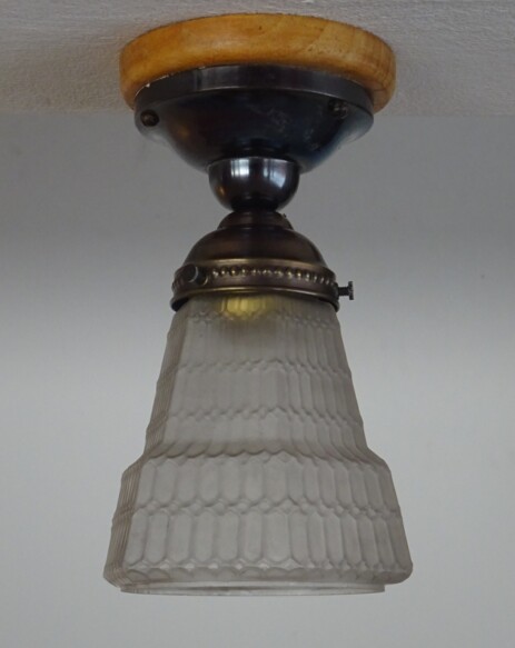 art nouveau fine ornamented ceiling lamp 1910