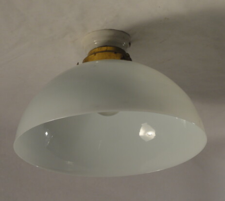 opalglas deckencloche um 1900