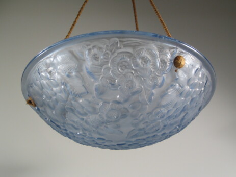 pâte-de-verre schalenleuchte frankreich um 1925