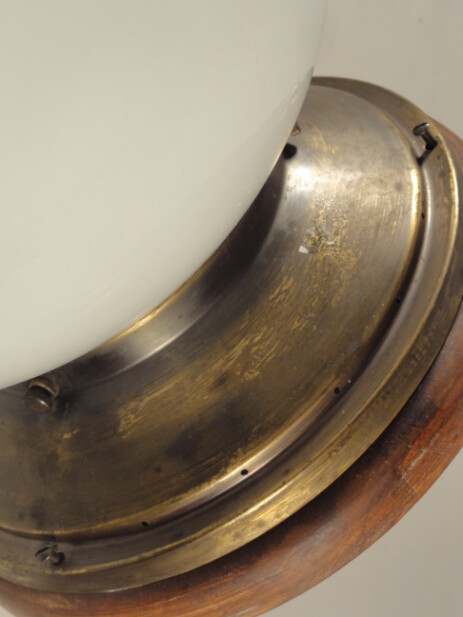 harmonische, grosse jugendstil deckenkugel um 1900