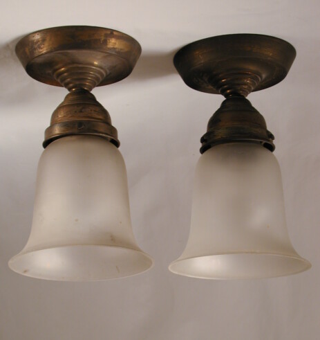 diverse jugendstil blumengläser mit verschiedenartigen aufhängungen