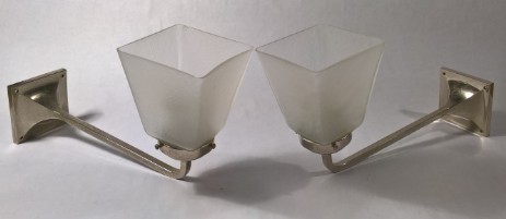 modernist wall lamps sconces art nouverau original1920