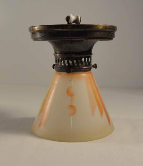 konstruktivistische deckenleuchte kegel ca 1925