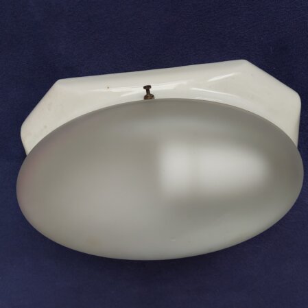 modernistische porzellan leuchte oval jugendstil anthroposophisch 1920