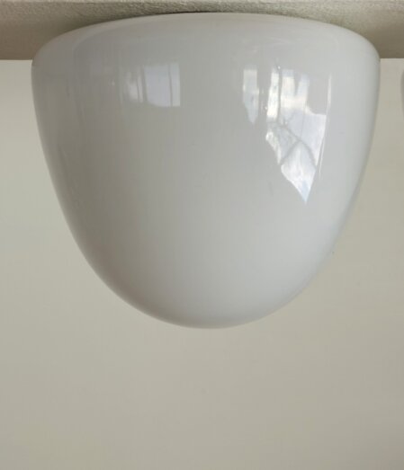 Belmag Deckenpilz opalglas Bakelit 1930