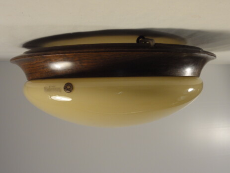 belmag wandleuchte bzw deckenleuchte mit holzring