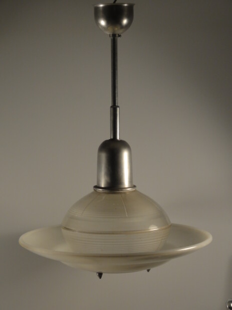 massive industrieleuchte holophane 7179 um 1930