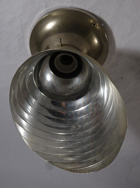 originaler aluminium schrägstrahler aus den 30erjahren