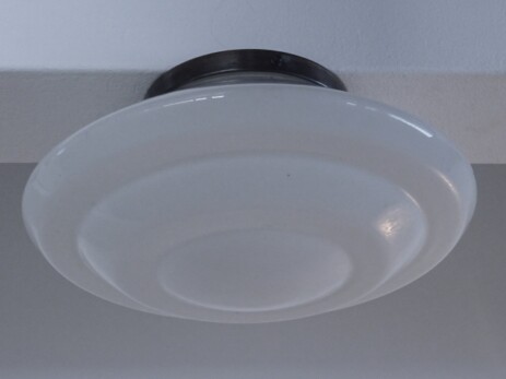 grosse, mehrfach abgesetzte art déco Deckenschale 1930