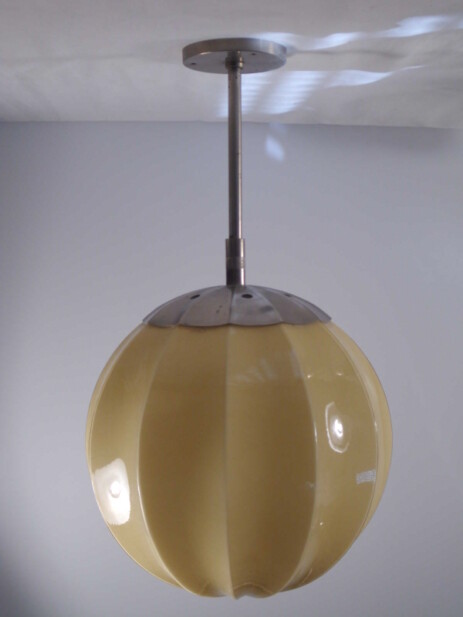 egmentierte BAG Turgi deckenkugel aus den 30er jahren