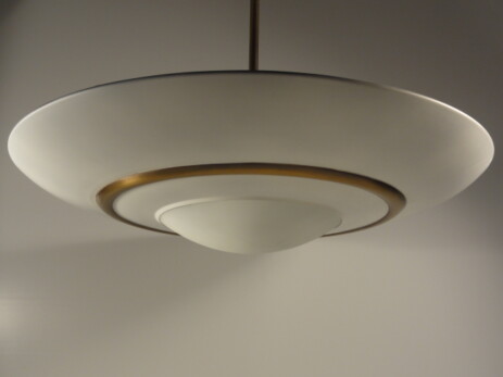 sehr grosse art déco deckenschale vermutlich belmag um 1930