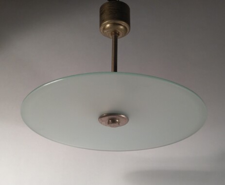 modernistische tellerleuchte bauhaus 1930