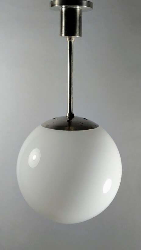 30erjahre modernistische bauhaus deckenkugel mittellang