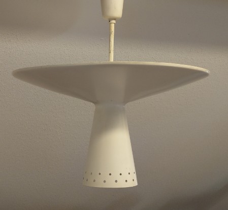 Fiftes design metall deckenleuchte Belmag BAG Turgi Prof Moor