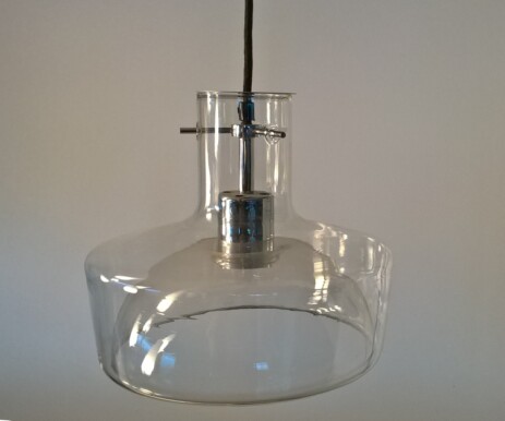  Fällanden Klarglas Deckenleuchte eckiger Querschnitt