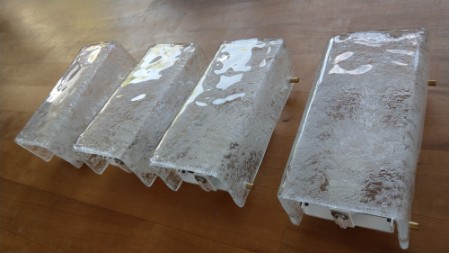 sixties kalmar appliquen eisglas kubisch 1960 