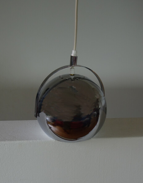 original seventies bulb lamps chrome heavy chromed