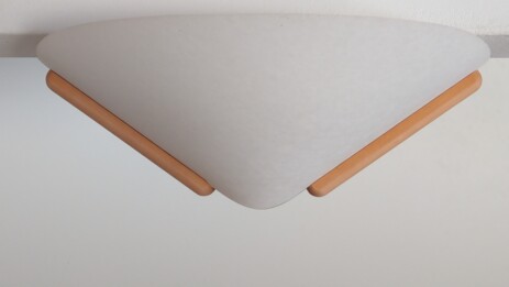 domus arta vivaldi deckenleuchte direktmontage 1970