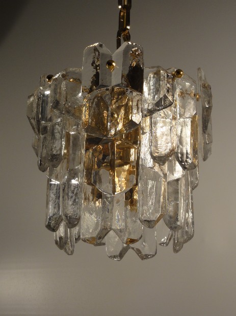 ein paar exklusive kalmar kristallglasleuchter