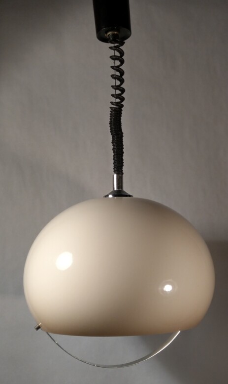 guzzini plexiglas 70erjahre sixties deckenleuchte