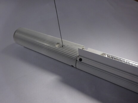 swisslamps international SLZ weisse lange deckenleuchte 