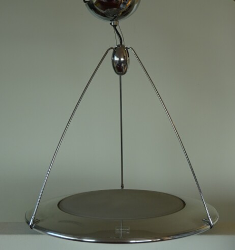 Ezio Didone Mira S Ufo Deckenleuchte Glas Alu