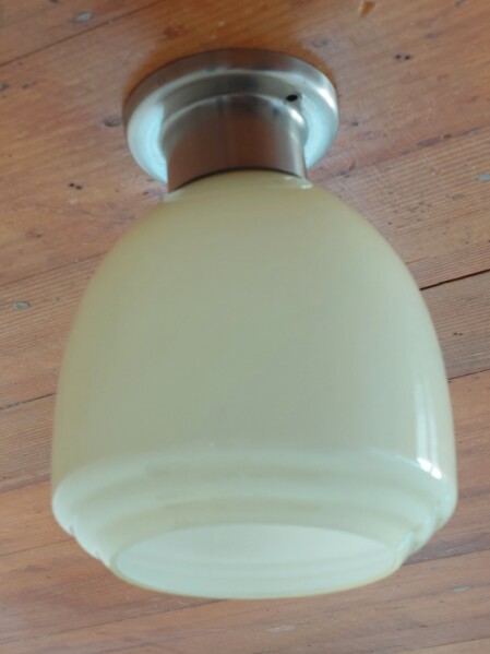 modernistische kleine deckenleuchte bauhaus 1930