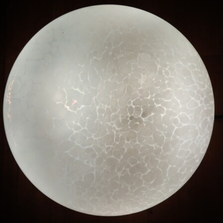 grosse murano glas deckenkuppel wolkenstruktur 1960 1970